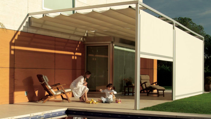 Toldo Vertical Cortavientos